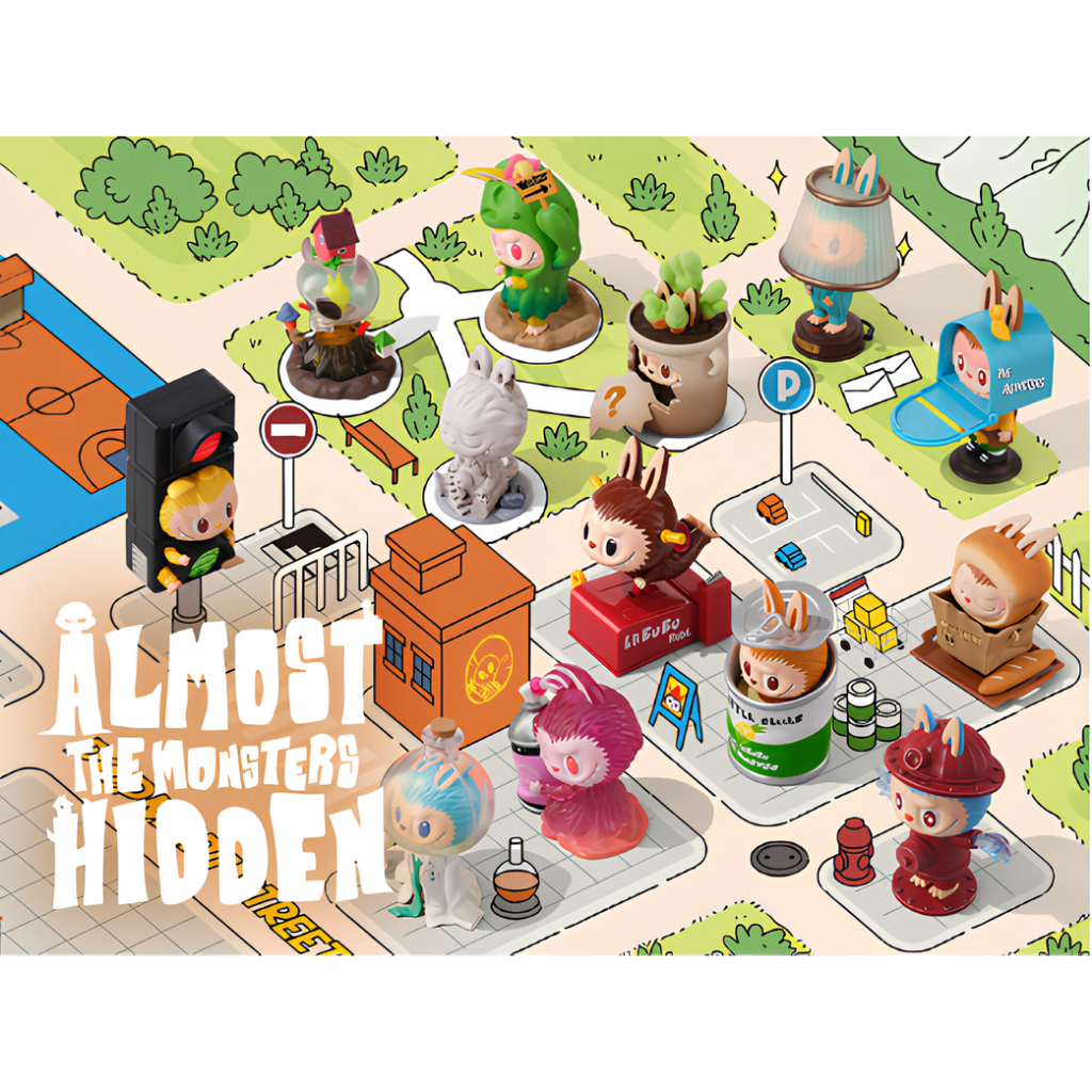 POPMART M H Nh Blindbox Labubu THE MONSTERS Almost Hidden Series Vn 11134207 7r98o