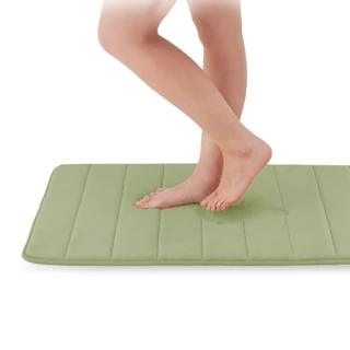 Thảm chùi chân Memory Foam, Lock&Lock, kiểu Stripe, cỡ M, 460*700*15mm-MAT511GRN