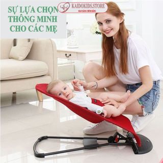 {KAIDOKIDS} Vỏ bọc ghế nhún cho bé, Chống Võng Lưng Bé, Vải cotton Thoáng Mát.