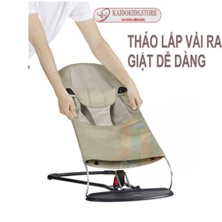 {KAIDOKIDS} Vỏ bọc ghế nhún cho bé, Chống Võng Lưng Bé, Vải cotton Thoáng Mát.