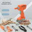 Đồ Chơi Lắp Ráp Bộ Dụng Cụ Kỹ Thuật DIY Cho Bé Đồ Chơi Kỹ Sư Vặn Ốc Vít Máy Khoan Điện Quà Tặng Cho Bé - BỐ KHỦNG LONG