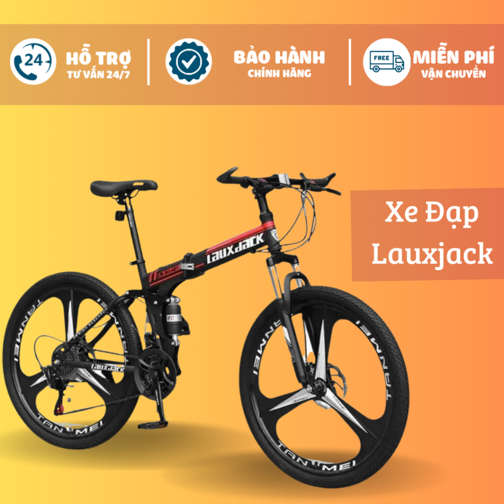 Xe đạp thể thao địa hình Limit Racing tặng chắn bùn, đèn phản quang ...