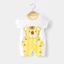 Bộ body đùi vải thun lạnh cho bé trai, bé gái sơ sinh bodysuit Bộ đồ liền thân, Áo liền quần SLH42