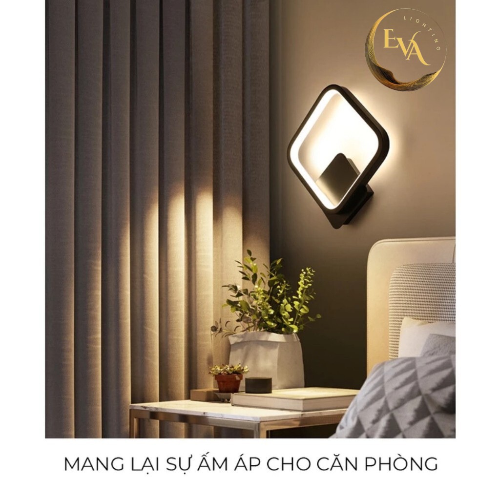 Đèn tường EVA AP4001 đèn cầu thang 3 chế độ ánh sáng trang trí nội thất, phòng ngủ bảo hành 12 tháng
