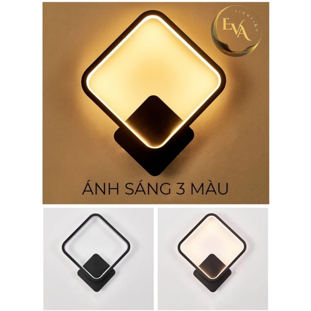 Đèn tường EVA AP4001 đèn cầu thang 3 chế độ ánh sáng trang trí nội thất, phòng ngủ bảo hành 12 tháng