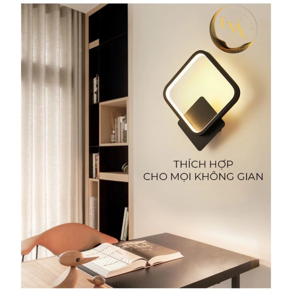 Đèn tường EVA AP4001 đèn cầu thang 3 chế độ ánh sáng trang trí nội thất, phòng ngủ bảo hành 12 tháng