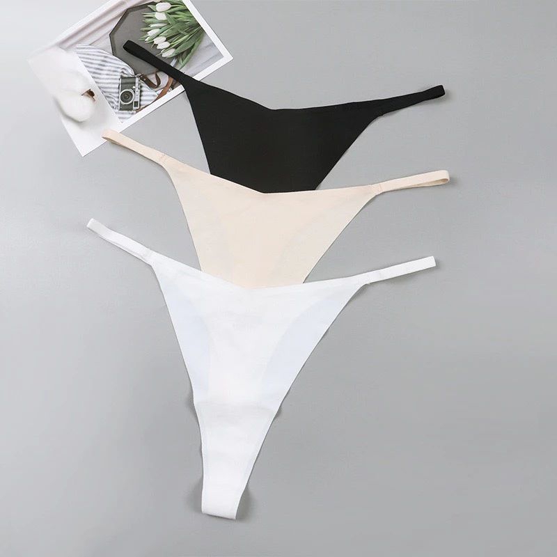 Quần Lót Lọt Khe Nữ Chất Đúc Su Cao Cấp Siêu Hot, Quần Lọt Khe Su Trơn Dây Mảnh Cao Cấp