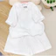 Bộ thun trơn YUSTUDIO 3158 chất cotton khô form rộng tay lỡ