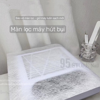 giấy lọc bụi - tấm màn lọc bụi bảo vệ máy hút tiện lợi , set 100 tấm
