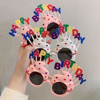 Kính Sinh Nhật Happy Birthday Cute Trang Trí Cho Mắt Concept Chụp Hình Timo QT61