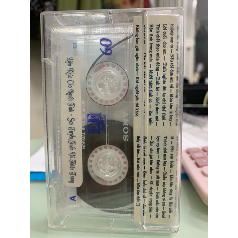 Băng Cassette Liên Khúc Cho Người Tình - Tuấn Vũ, Sơn Tuyền, Thiên Trang