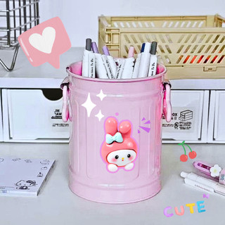 Hộp Đựng Bút Để Bàn Xô Cắm Hoa Sanrio Giỏ Cute Đồ Dùng Học Tập Dễ Thương Timo DDT41