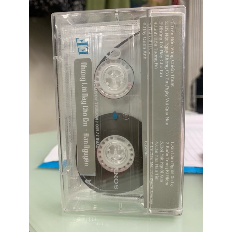 Băng Cassette Đan Nguyên - Những Lời Này Cho Em