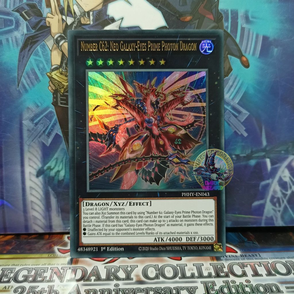 Yugioh Karte Neo-Galaxieaugen-Urphotonendrache - Ultra Rare 1. Auflage Deutsch