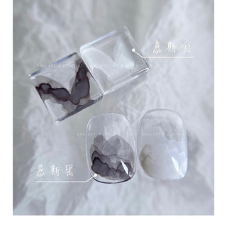 Cồn loang trắng đen làm vân đá nail - cồn loang lẻ nhiều màu
