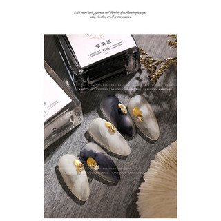 Cồn loang trắng đen làm vân đá nail - cồn loang lẻ nhiều màu