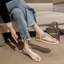 Giày sandal chiến binh nữ boho xỏ ngón khóa kéo XIANGLV basic sang trọng, sandal nữ xỏ ngón, giày dây LAL11