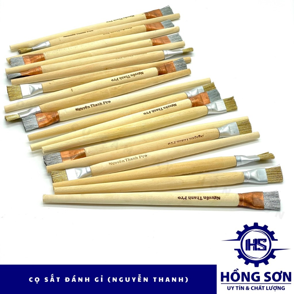 Cọ Sắt Cán Gỗ- Cọ Sắt Cọ Rỉ Sét | Shopee Việt Nam