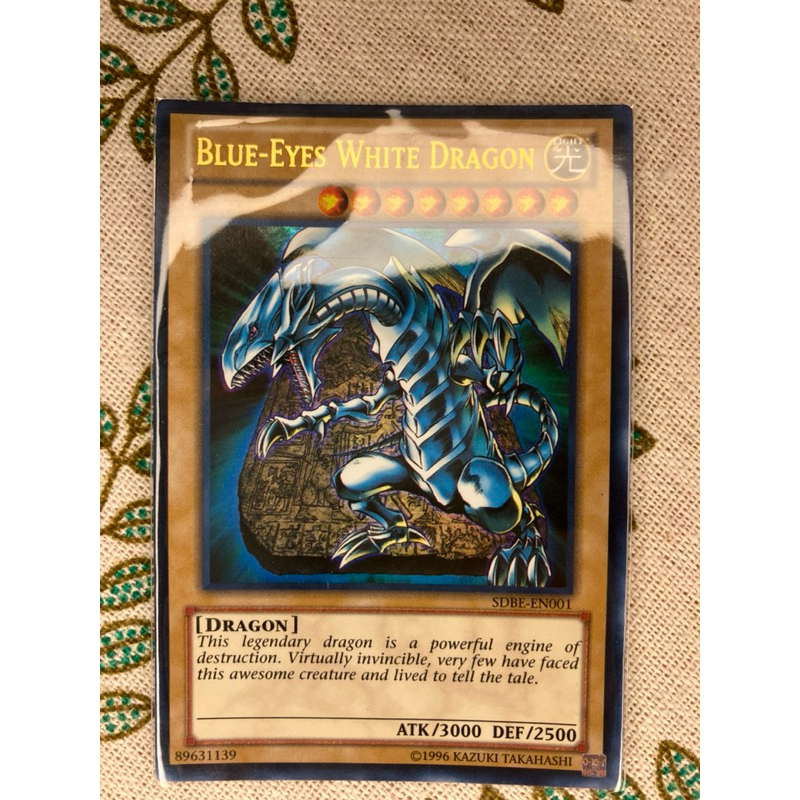 [LiLy_Yugioh] Lá bài BlueEyes White Dragon SDBEEN001 Ultra Rare