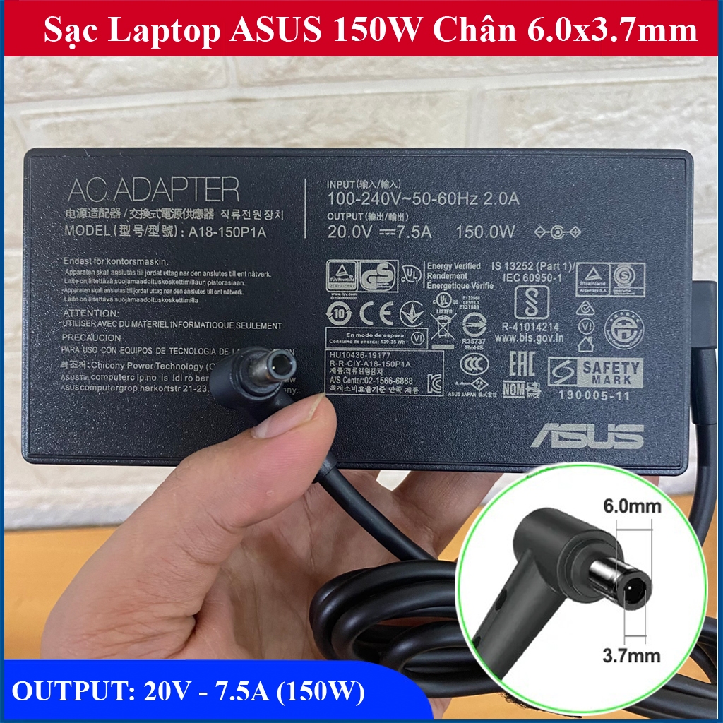 Sạc Laptop Asus Rog G531GT G731GT G531 G571 Output 20V