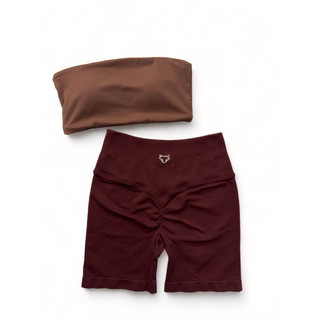 Quần tập gym nữ TOMTIGE Short Scrunch V2 det kim co giãn cao cấp "HANDII"