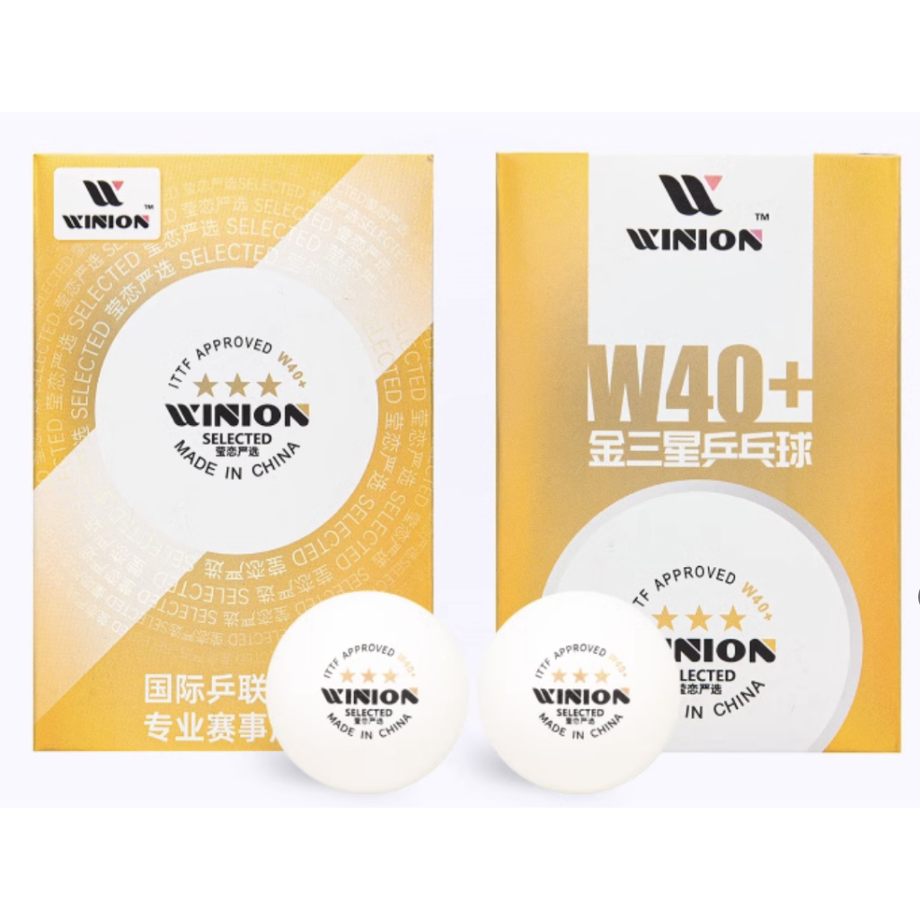 [Xỉ, lẻ, CTV] Bóng thi đấu Winion (E-Lian) hộp 10 quả, 6 quả tiêu chuẩn ITTF(rẻ nhất)