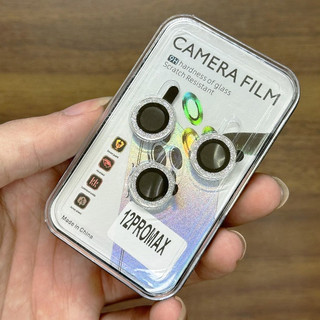 Len cường lực nhũ kim tuyến bảo vệ camera cho iPhone 15 Pro max/ 14 Pro Max/ 14 Plus / 13 Pro Max 14 / 13 /12promax/ 11
