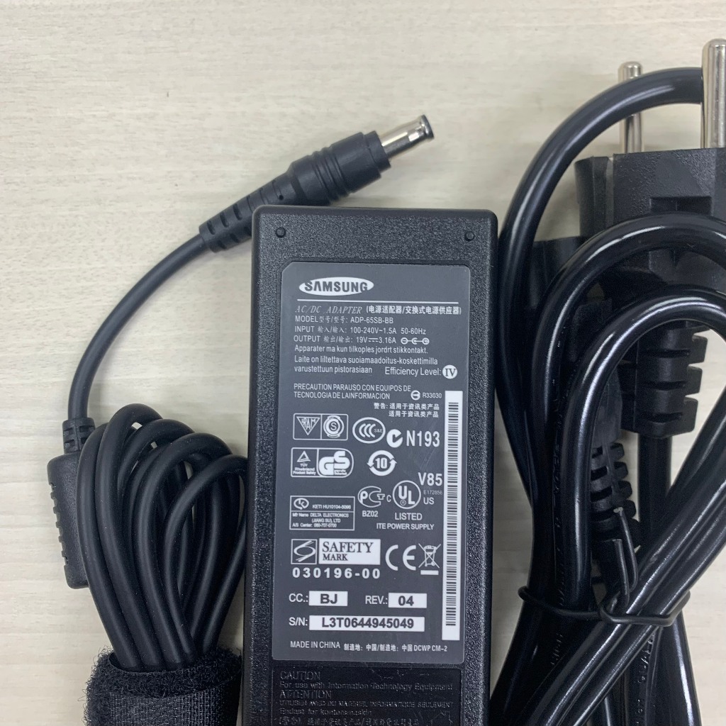 SẠC dùng cho SAMSUNG 19V - 3.16A 60W New 100%