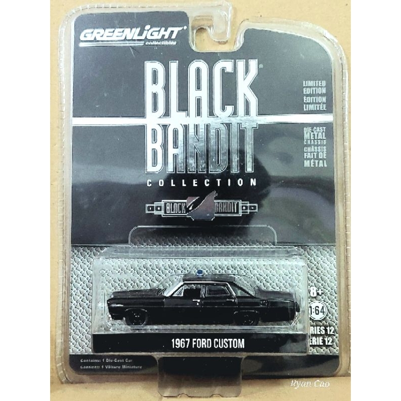 Toysk xe mô hình 1967 Ford Custom ( series Black Bandit)-(Hiếm ...