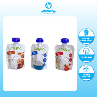 Sữa chua nguội Byba Tây Ban Nha cho bé từ 6 tháng túi 85g