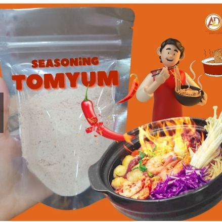 Túi 500gr Bột gia vị Tomyum kết hợp để nấu lẩu, làm snack