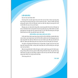 Sách - Bồi Dưỡng Học Sinh Giỏi Lịch Sử 8 (Theo chương trình GDPT mới) - ndbooks