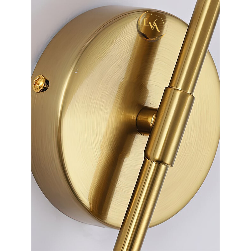 Đèn tường decor phòng khách, phòng ngủ EVA W5023 phong cách hiện đại bóng E14 D150mm bảo hành 12 tháng