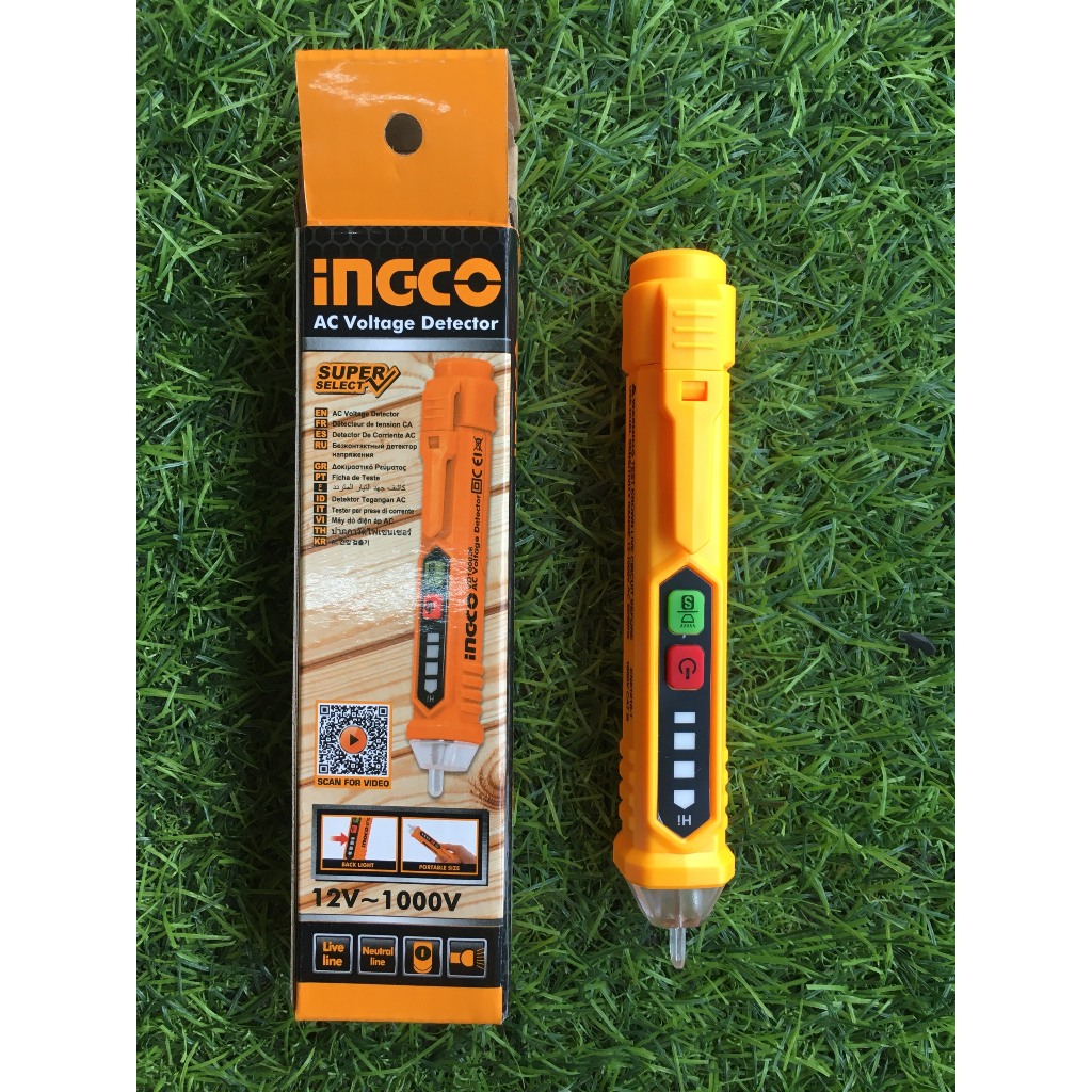 Ảnh Bút thử điện kỹ thuật số đa năng INGCO VD10003 | VD100026 đầu dò điện áp cảm ứng không tiếp xúc dòng điện dò âm tường 3