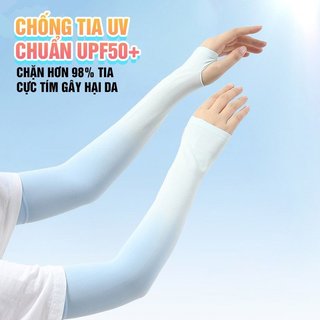 Ống tay chống nắng, bao tay chống tia UV, găng tay đi nắng phối màu Gradient thời trang chống UPF50+