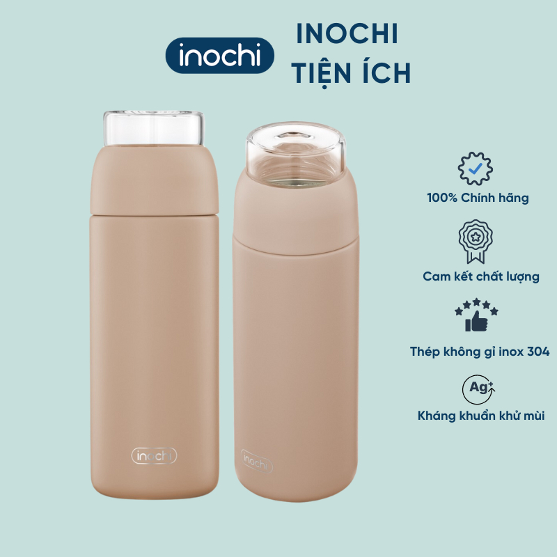 Bình pha trà giữ nhiệt Fuji Leaf 450ml INOCHI