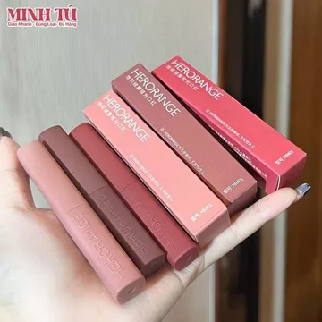 Son lì không trôi Herorange son lì dạng thỏi He282