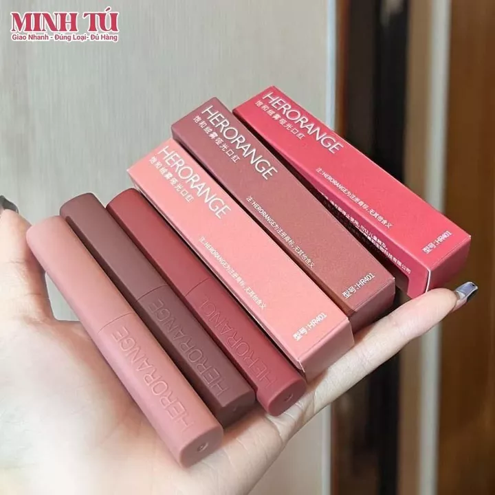Son lì không trôi Herorange son lì dạng thỏi He282