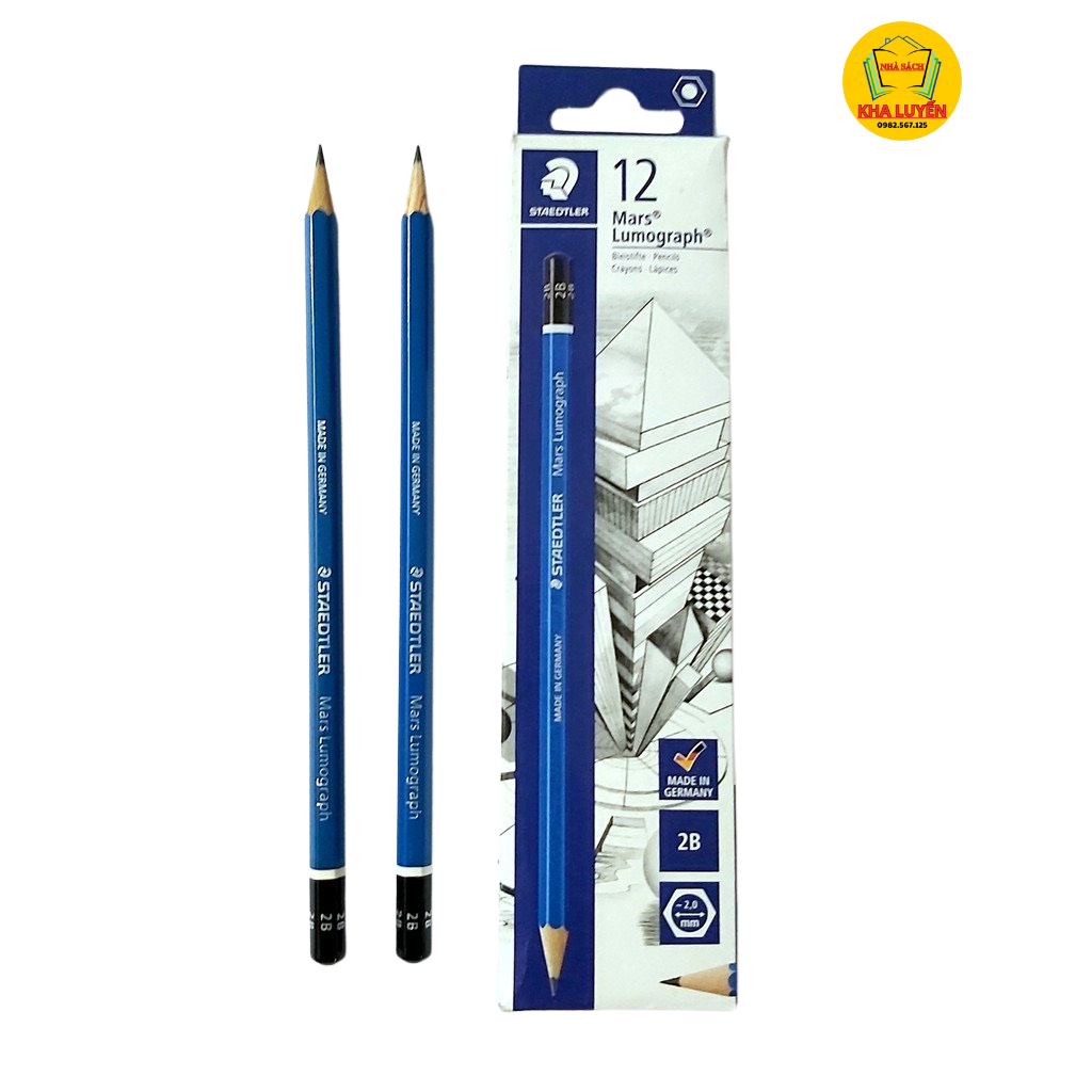 Bút Chì Đức Steadtler Vỏ Xanh 100-2B Chính Hãng | Shopee Việt Nam