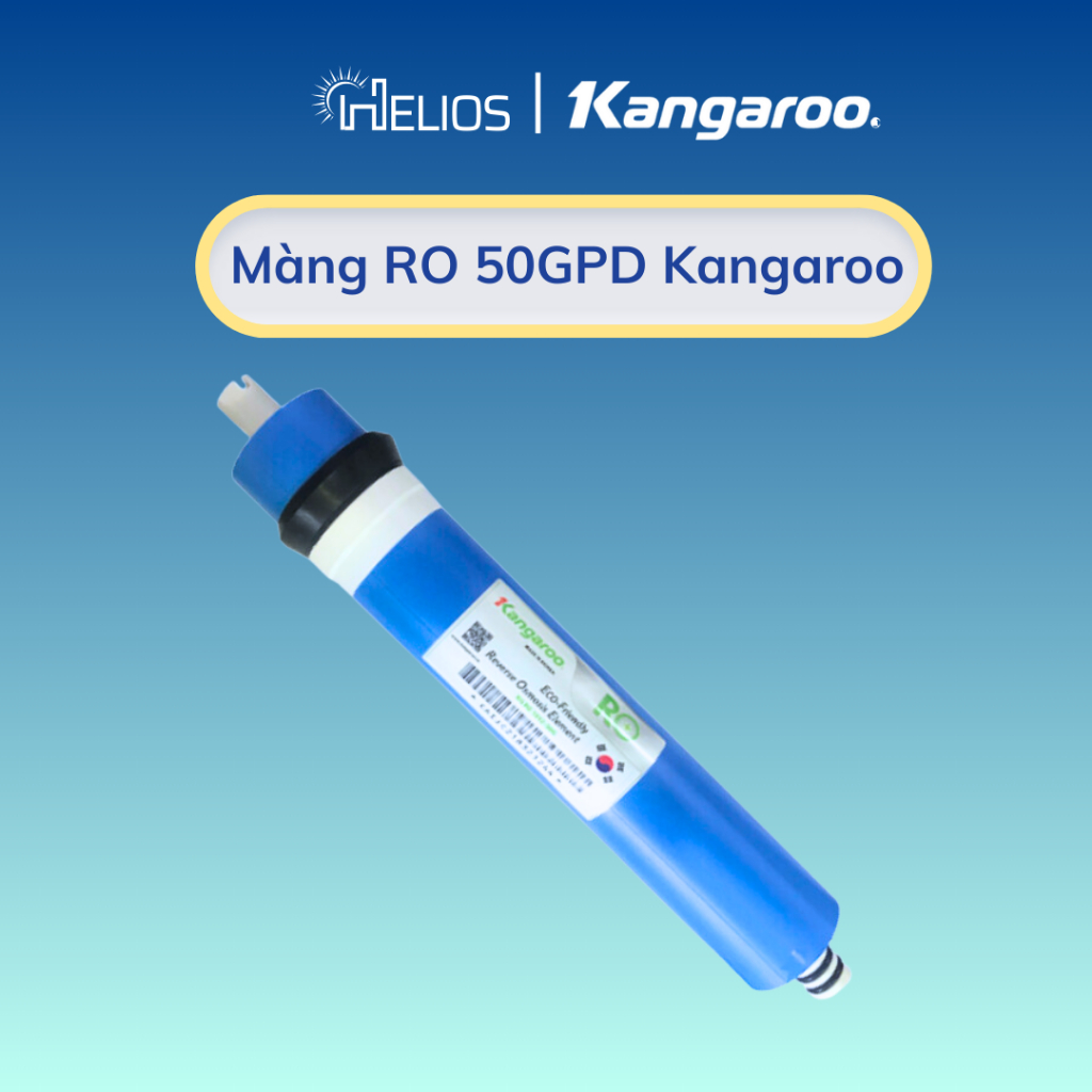 Ảnh Màng RO 50GPD Kangaroo Hàn Quốc- Lõi Lọc RO Số 4- Hàng chính hãng- Bảo hành 3 tháng 1