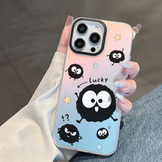 Ốp Lưng Iphone Mặt Nhám Đổi Màu Gradient Lucky monster Dành Cho iP 6/7/8/plus/x/xr/xs/11/12/13/14/15/16/pro max - dm2012