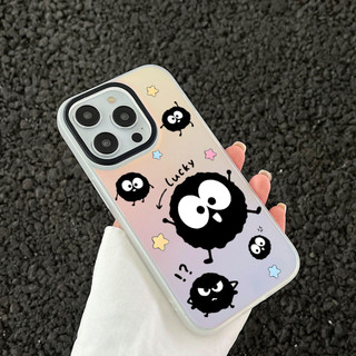 Ốp Lưng Iphone Mặt Nhám Đổi Màu Gradient Lucky monster Dành Cho iP 6/7/8/plus/x/xr/xs/11/12/13/14/15/16/pro max - dm2012