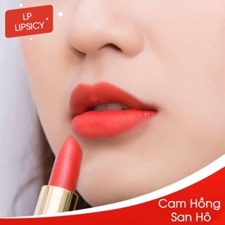 Son Môi Lì Lipsicy Dưỡng Môi Mềm Mượt Chuẩn Màu Không Lem Khi Ăn Uống Dùng Tốt Cho Bà Bầu 4g