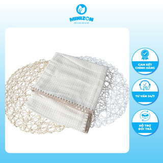 Chăn lưới Aden thoáng khí chống ngạt kiêm quấn ủ kén, trùm xe đẩy cho bé | Minizon Kids