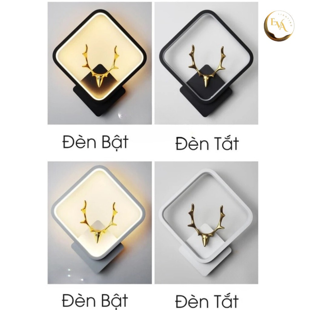 Đèn tường, đèn cầu thang 3 chế độ ánh sáng EVA AP4002 trang trí nội thất, phòng ngủ, cầu thang bảo hành 12 tháng