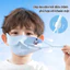 Khẩu trang chống nắng trẻ em chống tia UV thoáng khí mềm mại có quai chỉnh dây, khẩu trang vải chống nắng hai lớp cho bé