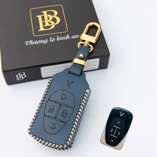 Bao Da Chìa Khoá Ô Tô VINFAST VF6 VF7 VF8 VF9 đời 2024 khoá mới da bò cao cấp bảo hành 2 năm Boabay