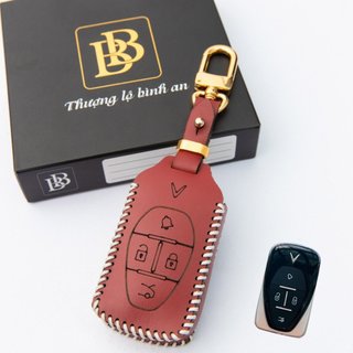Bao Da Chìa Khoá Ô Tô VINFAST VF6 VF7 VF8 VF9 đời 2024 khoá mới da bò cao cấp bảo hành 2 năm Boabay
