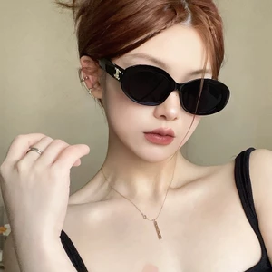 Mắt kính râm mát thời trang nữ nam phong cách retro Hàn Quốc siêu hot hit đi chơi biển chụp ảnh đẹp giá rẻ cá tính 261