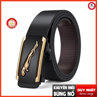 🎁 GIÁ SỐC 🎁Thắt lưng nam da cao cấp, dây nịt nam mặt khóa tự động sang trọng - Cam kết 1 đổi 1 bảo hành 12 tháng